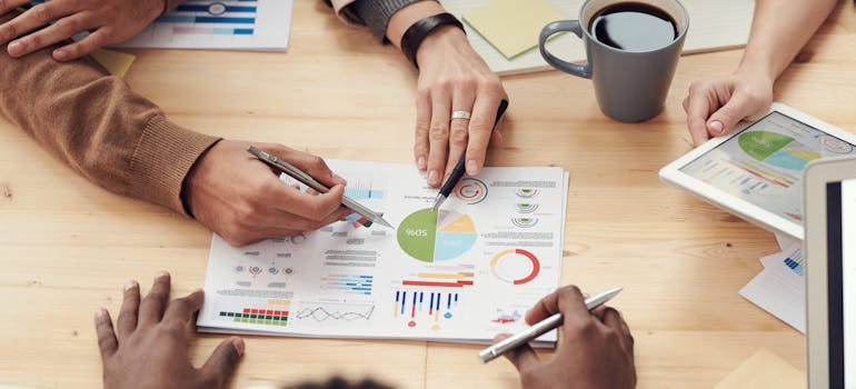 a team analyzing data and wondering How is ChatGPT impacting digital marketing