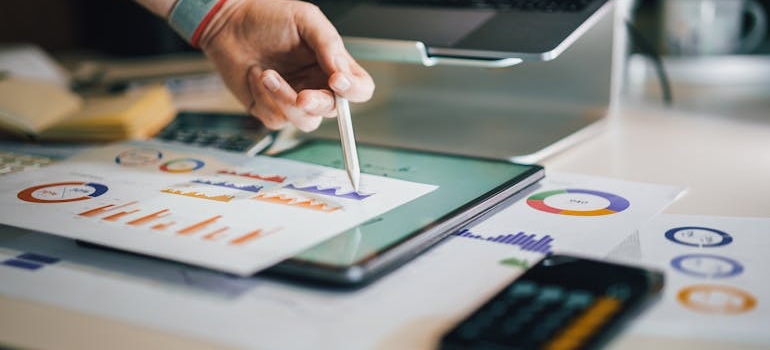 A person analyzing the performance of their marketing efforts, which is on the Dubai SEO checklist