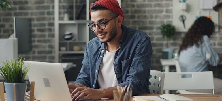 A digital marketing expert creating localized content for Canada