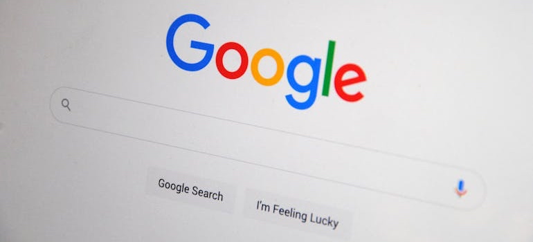 The Google page