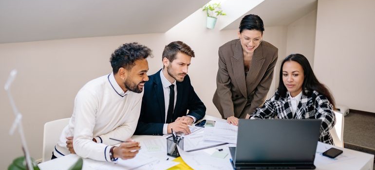 A marketing team reviewing how to optimize botox page