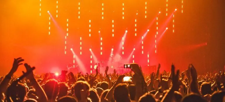 People at a concert